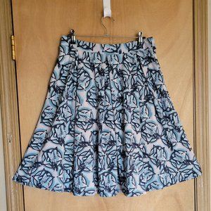 Lularoe Size M Madison Skirt  Statue of Liberty Patriotic Print